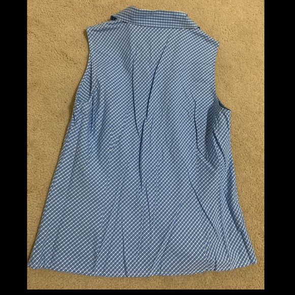 Ann Taylor LOFT Button Down Top Sz. 10 - Picture 3 of 4